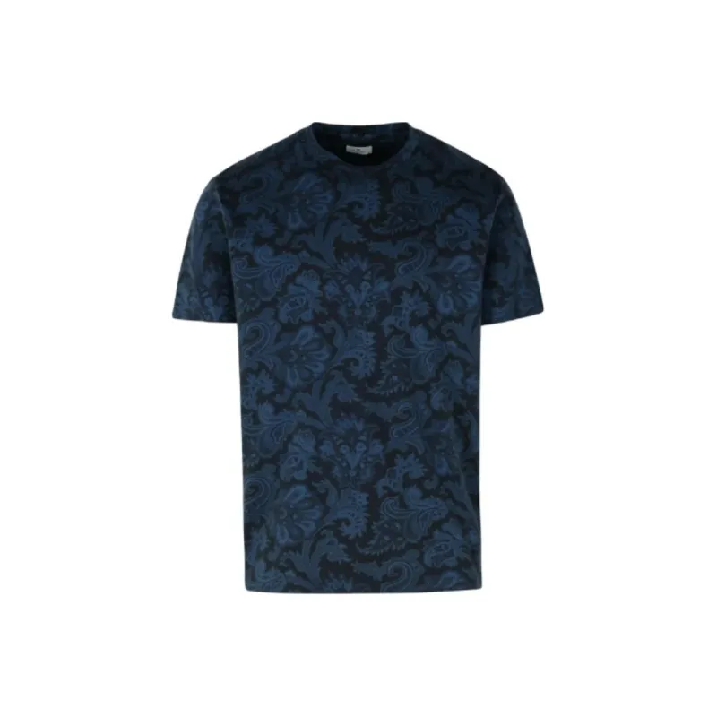 ETRO Paisley Printed Roundneck T Shirt-0
