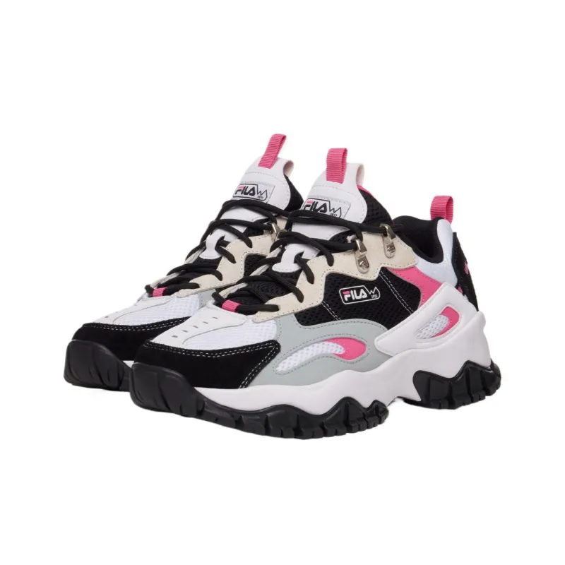 FILA Ray Tracer Tr 2 Low Top Casual Shoes Women's White Pink-2