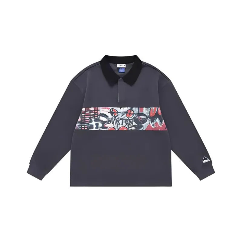 BURTON Blossom T Shirts Unisex Gray Black-0