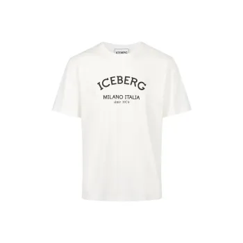 Iceberg Logo print T shirt