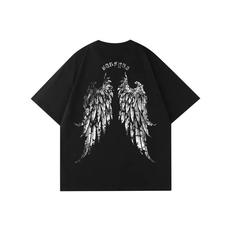 SANSYAS T Shirts Unisex Black-0