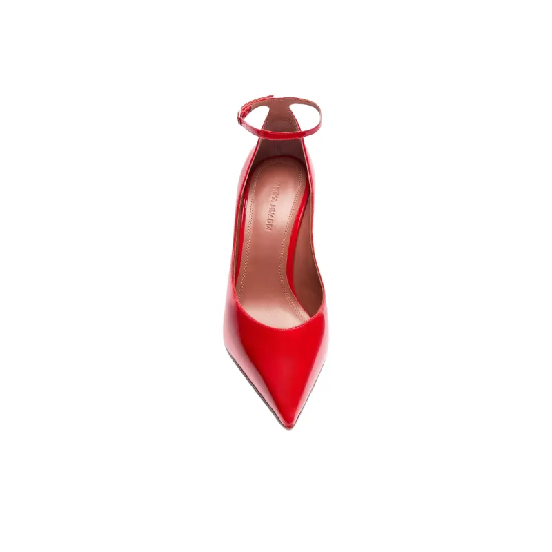 AMINA MUADDI Anko Slim Heel High Heels 10.5cm Women's Red-3