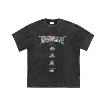 WAITINGWAVE T Shirt Unisex Black