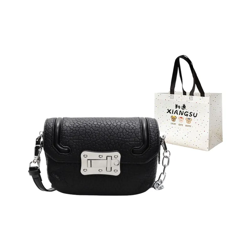 XIANGSU PU Shoulder Bag Regular Women's Gray/Black/Brown-0