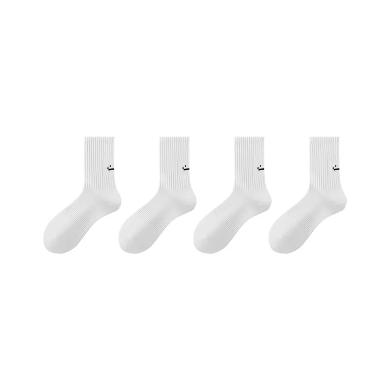 ZEROIN Mid Calf Socks Unisex 4 Pack-0