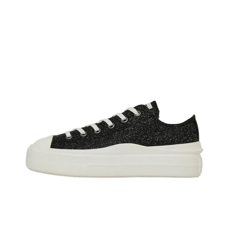 Converse ALL STAR LIGHT PLTS 2 Low Top Canvas Shoes Unisex Black-0