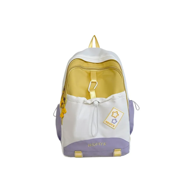 Tong Tong Rabbit Nylon Backpack Unisex Multicolor-5