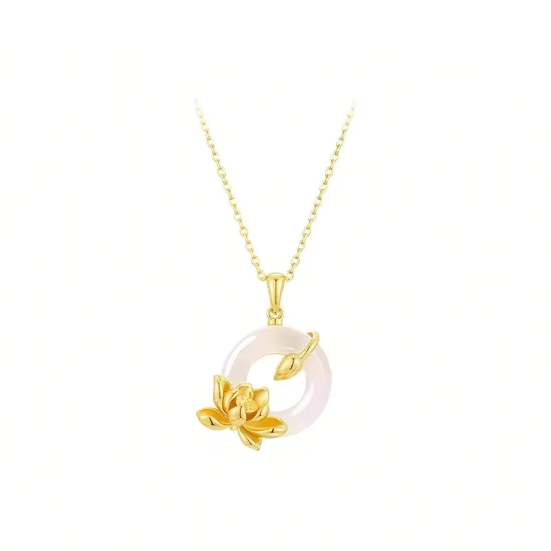 Lindian Chalcedony Necklaces Women's-0