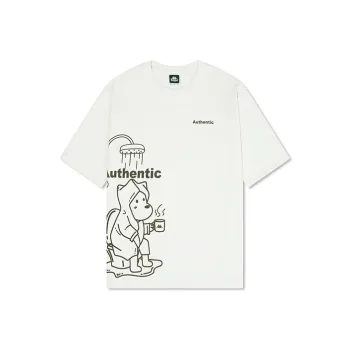 Kappa PLAYER T Shirts Unisex Birch White 0114