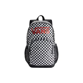 Vans Polyester Backpack Regular Unisex Black & White