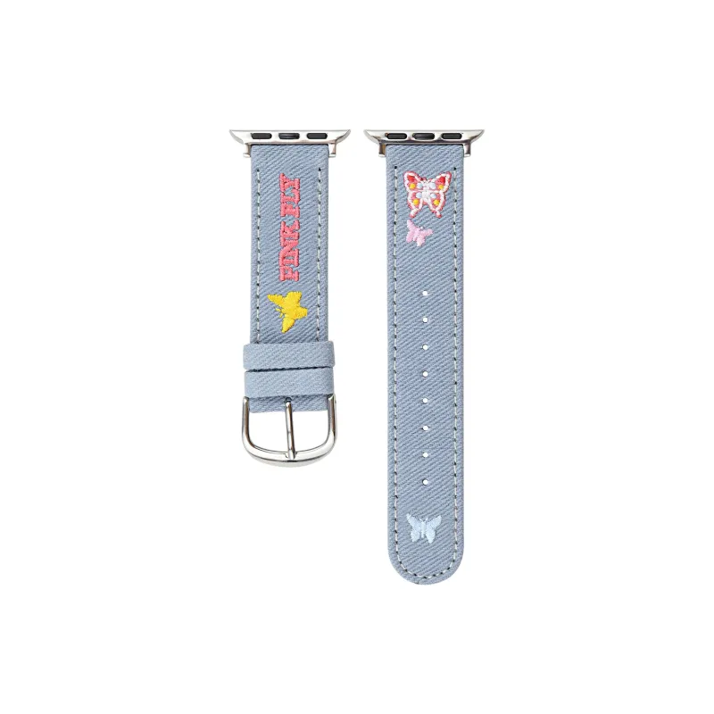 IWabcertoo Apple Compatibility Watch Band 200mm Canvas Material-8