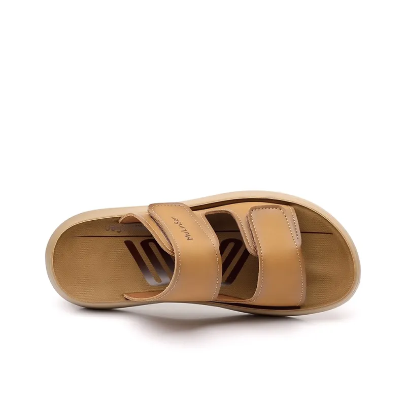 Mulinsen PU Polyurethane Abrasion Resistant Cushioning Slide Slippers Men's-6