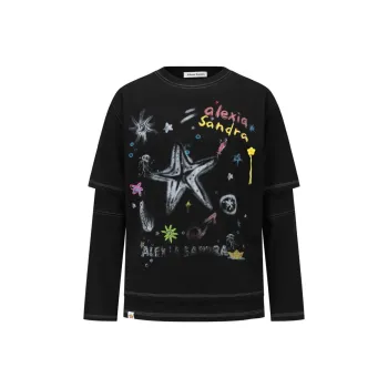 Alexia Sandra T Shirt Unisex Black
