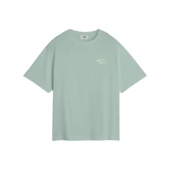 Maison Kitsune Logo embroidered T shirt