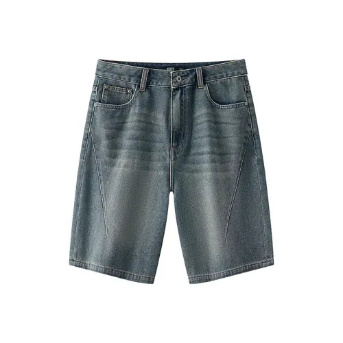 SEM/R Denim Shorts Women's Denim Blue Gray 88401