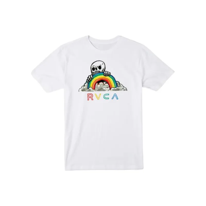 RVCA T-Shirts Men White-0