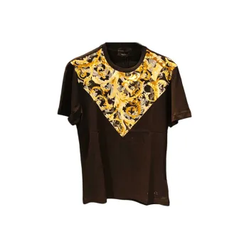 VERSACE SS23 T Shirt Men's Black