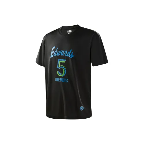 NBA Minnesota Timberwolves T Shirts Unisex Black