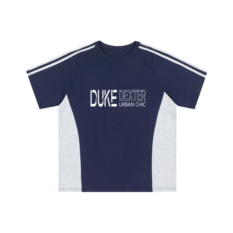 DUKE+DEXTER T Shirt Unisex Navy Blue-0