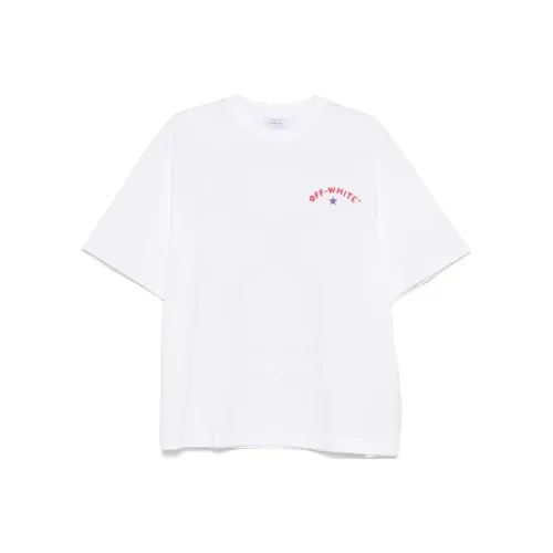 OFF WHITE Star Arrow Skate Short Sleeve Tee
