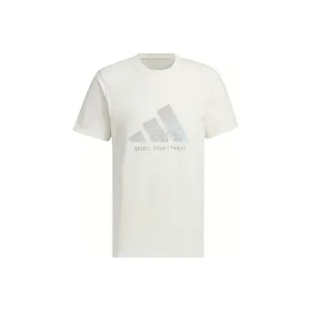 Adidas Graphic T Shirt Asia Sizing 'White'