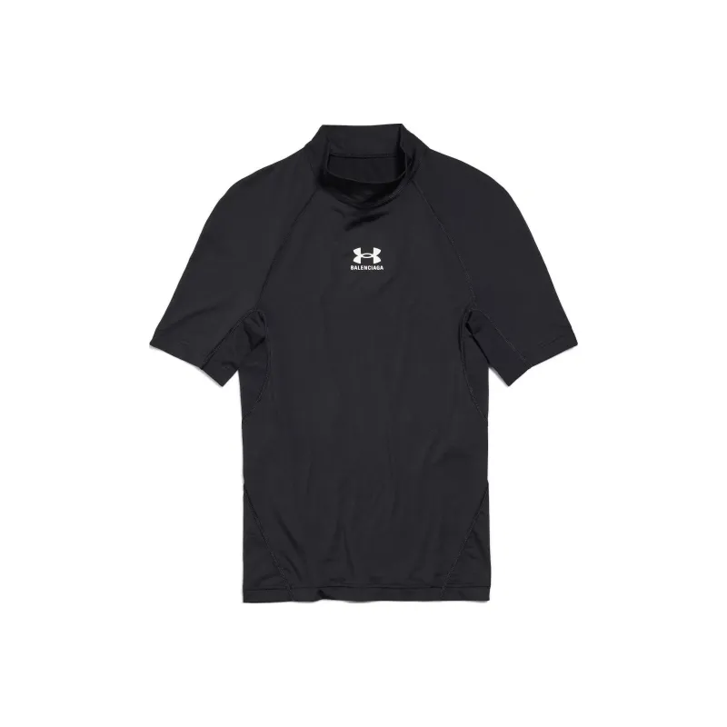 Balenciaga Under Armour Mock Neck T Shirt-0