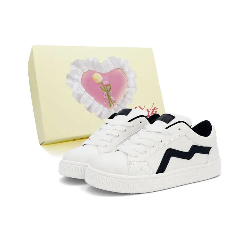 FULLXUAN Trendy Classic Vintage Preppy Style Low-Top Skateboard Shoes Unisex Box Included-10