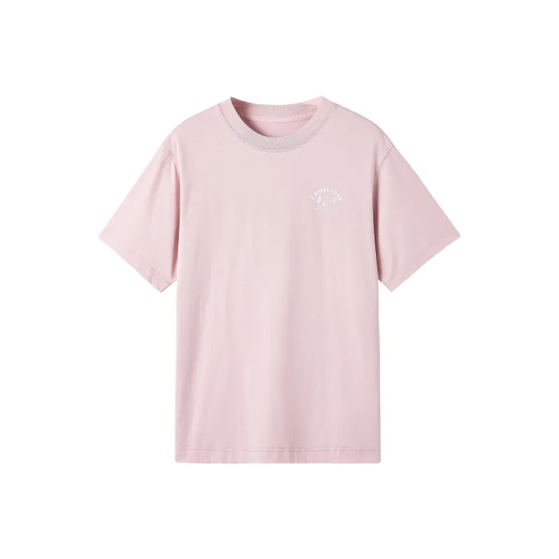 CAMEL Sorona Cooling Mountain Stretch Solid Color Loose Fit T Shirt Unisex-7
