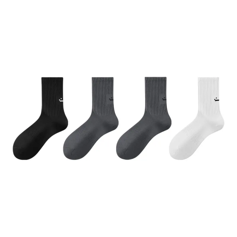 ZEROIN Mid Calf Socks Unisex 4 Pack-29