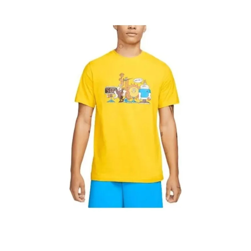 Nike Clothing T Shirts Men Yellow-0