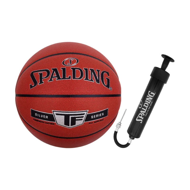 SPALDING TF Collection Classic PU Basketball Brown Size 7 Training Match Unisex-3