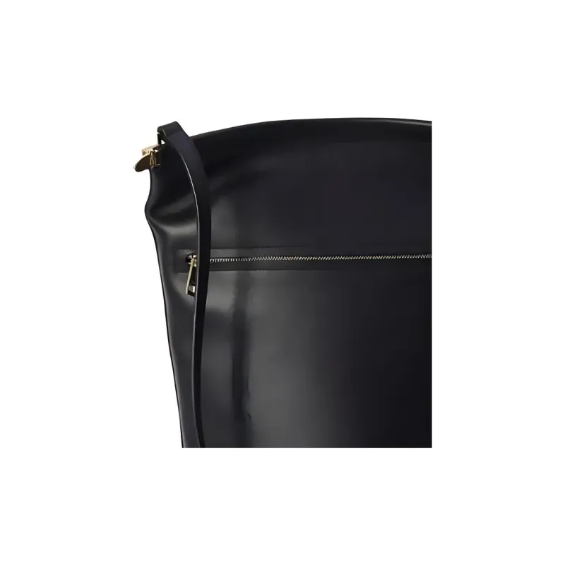 TOD'S Logo Embossed Bucket Bag-4
