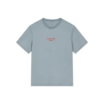 CALVIN KLEIN T Shirt Men's Blue Gray