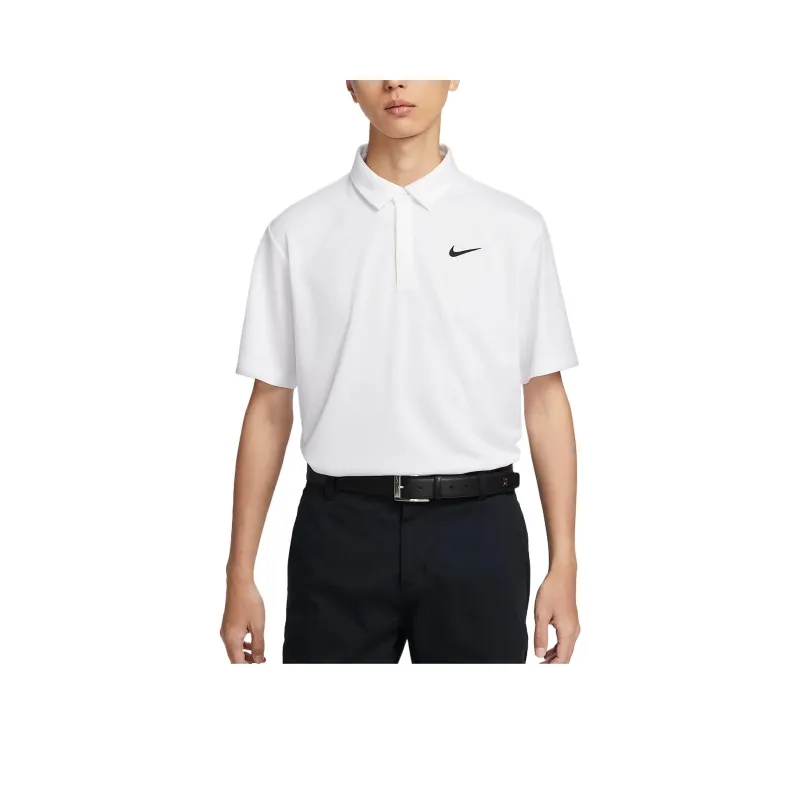 Nike Dri-FIT Tour T-Shirt Men's White/White/Black-0