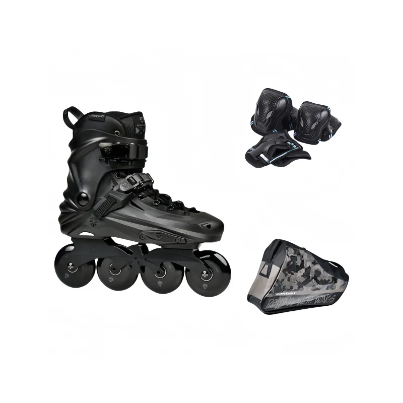 FLYING EAGLE Inline Skates Unisex Meteorite Black-0