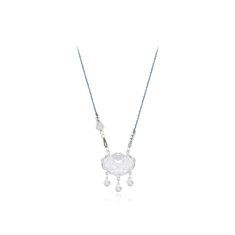 CANHUI S999 Fine Silver Necklaces Women's-0