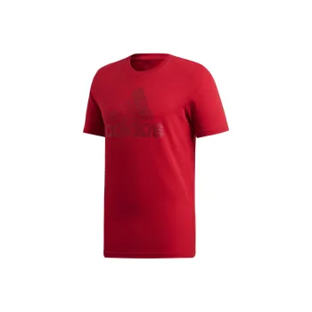 Adidas T Shirts Men Deep Red