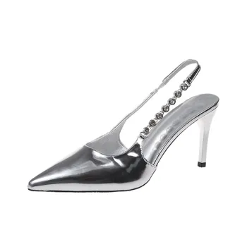 AJPAP Slim Heel High Heels 9cm Women's