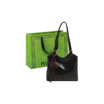RUIPAI PU Shoulder Bag Regular Women's Black/Coffee/Red/Brown