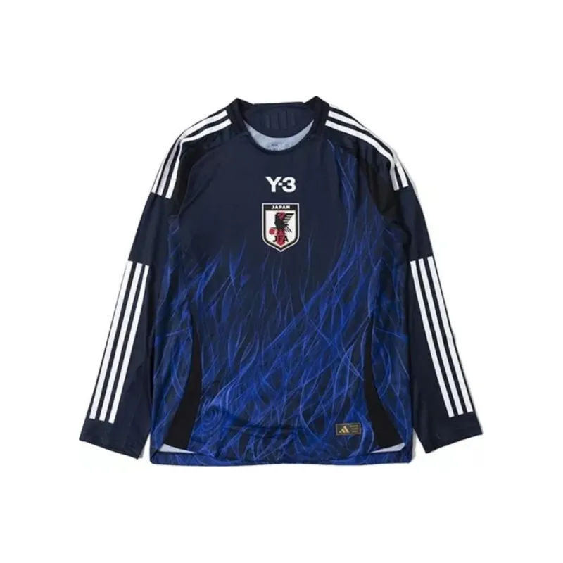 Y-3 x JFA T-Shirt Japan Version Unisex Blue-0