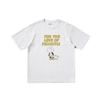 UNIQLO x PEANUTS Collaboration SS25 T Shirt Unisex Gray