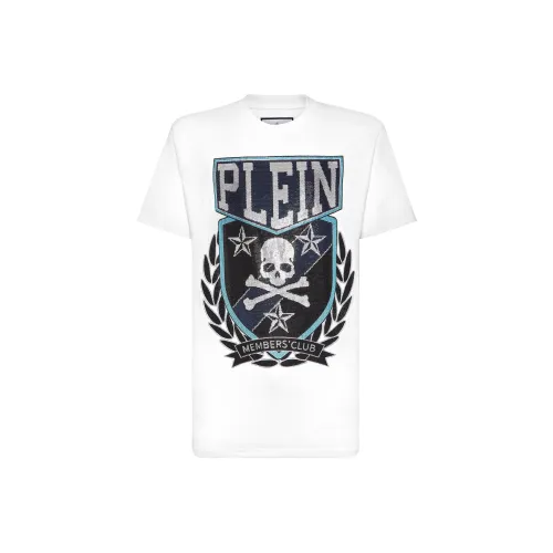 PHILIPP PLEIN Patch Skull&Bones T shirt