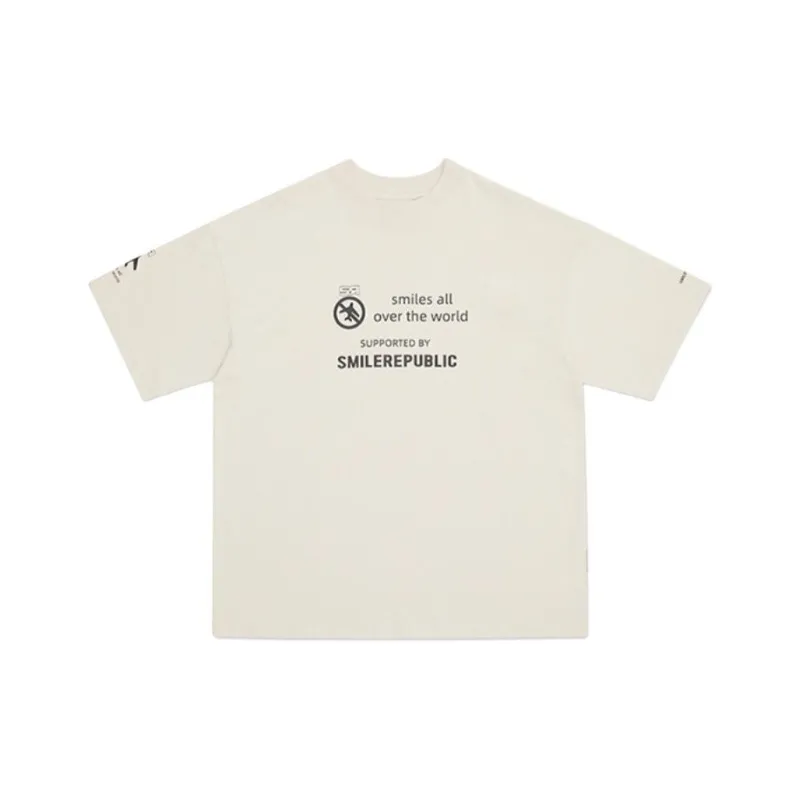 SMILEREPUBLIC T Shirt Unisex Khaki-0