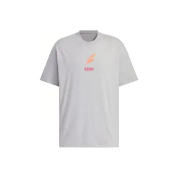 Adidas T Shirt Men's Medium Heather Gray