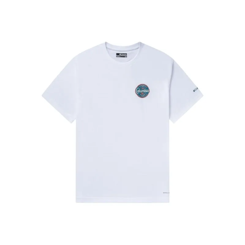 Columbia T Shirts Men White/100-0