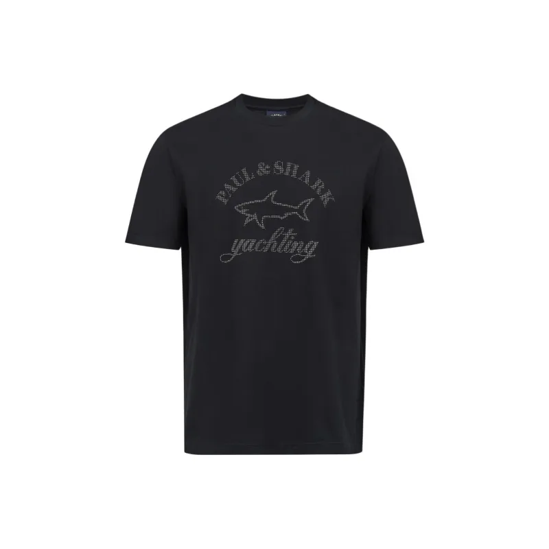 Paul & Shark Yachting T Shirt Men's Black-0