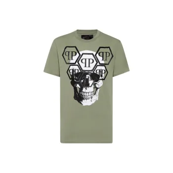 PHILIPP PLEIN Ss Stones Skull T shirt