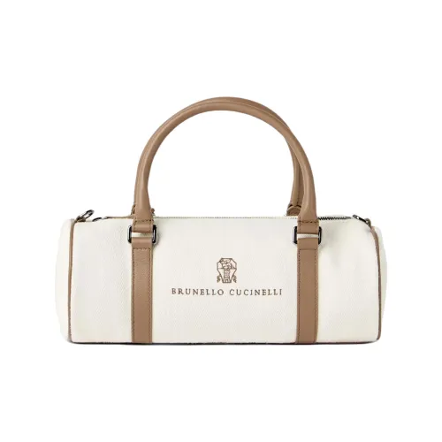 Brunello Cucinelli Barrel Tote Bag
