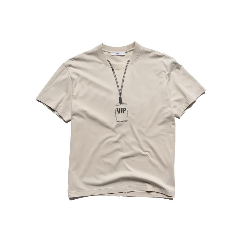 CEEC LA 25SS T Shirt Unisex Ecru-0