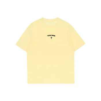 *EVAE+MOB T Shirt Unisex Light Yellow
